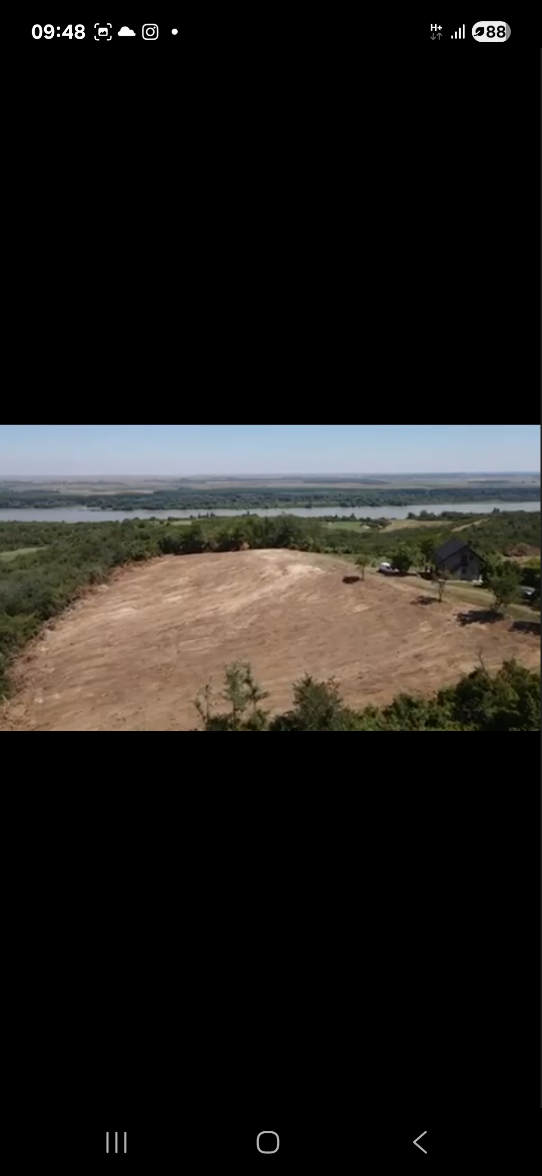Parcela 6240 m2, Novi Slankamen, pogled na Dunav