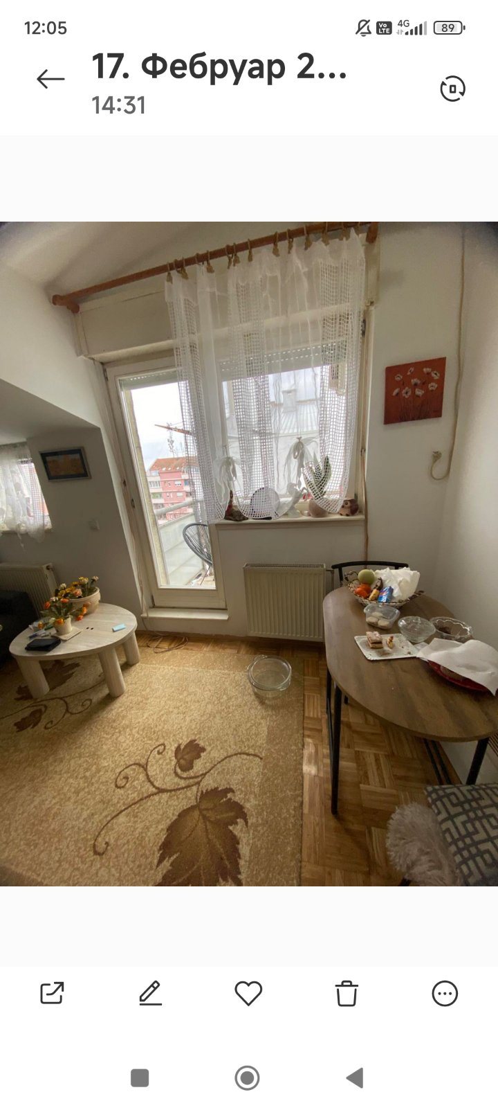 Garsonjera 30 m2, centar Nove Pazove